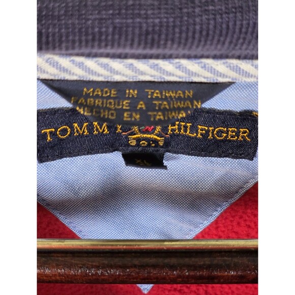 Vintage Tommy Hilfiger Women's XL (16)  1/4‎ Zip Pullover - Picture 3 of 5